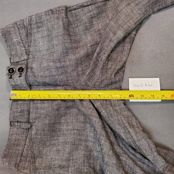 White House Black Market Women's Pants Modern Straight Leg Gray Black 6S - Picture 9 of 13